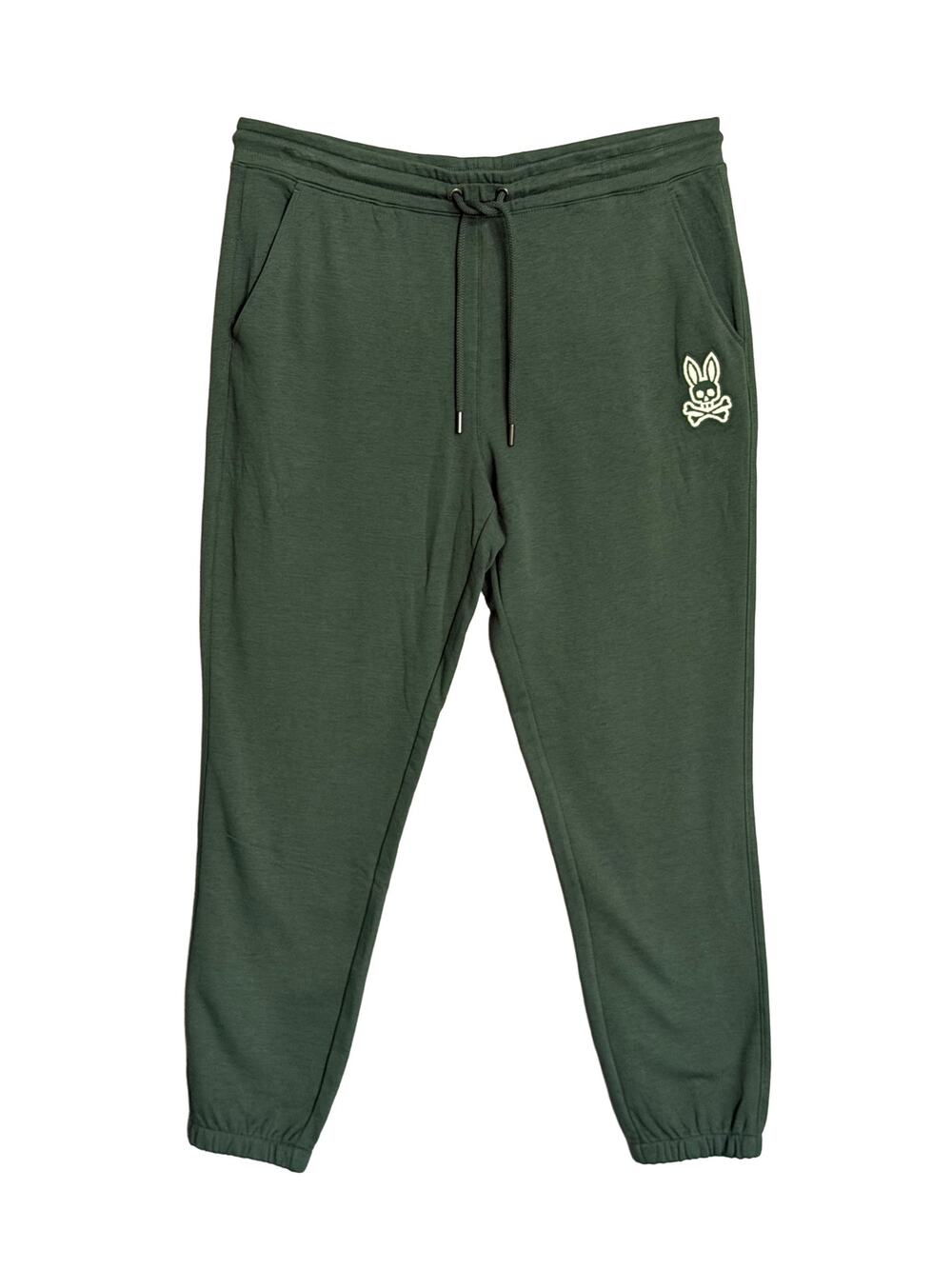 Psycho Bunny Men's Jogger XL Elastic Drawstring Waist Pockets Garden Topiary NWT